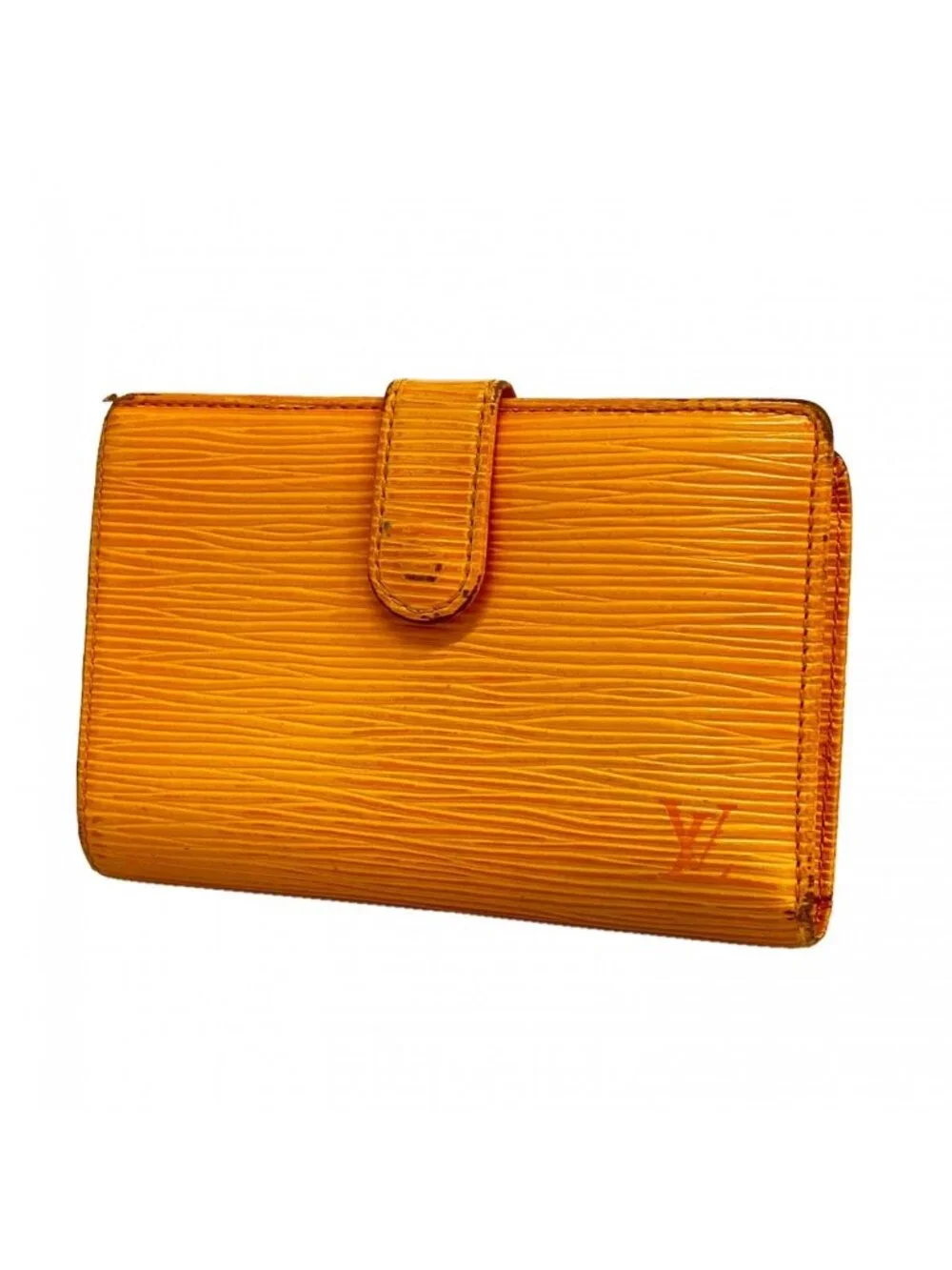 Louis Vuitton Wallet Epi Portefeuille Viennois Mandarin